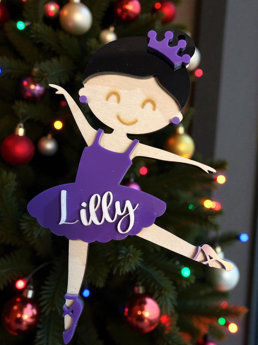 Ballerina Customizable Ornament