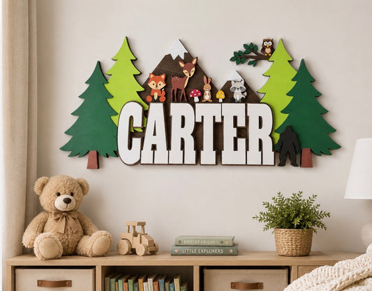 Customized Baby Name Sign