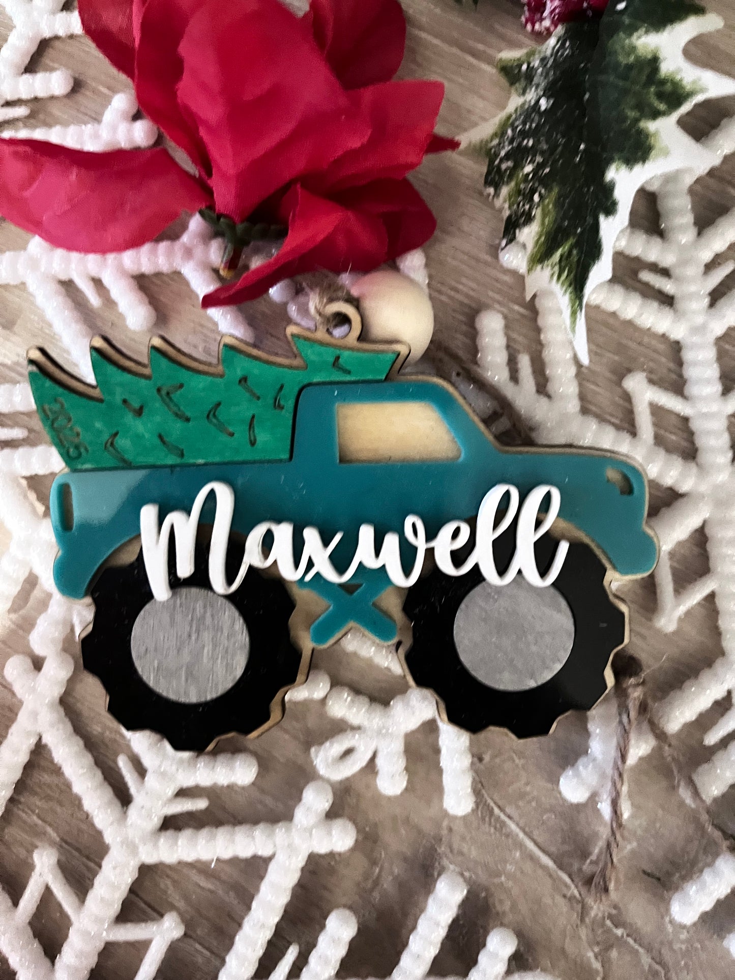 Monster Truck Ornament
