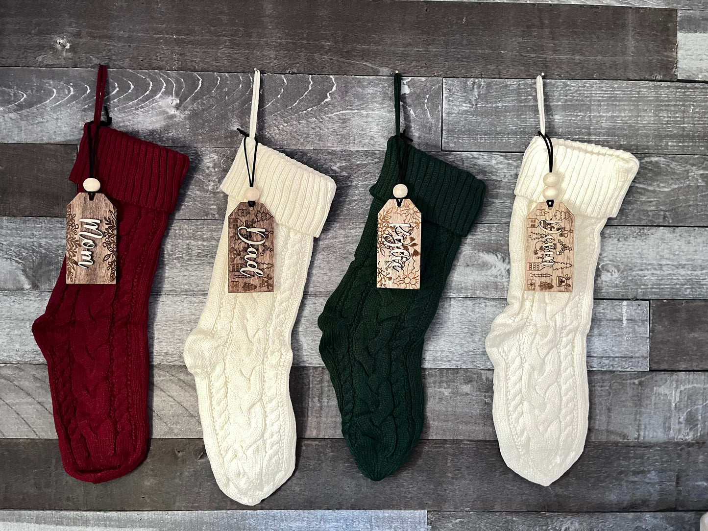 Stocking Tags Personalized