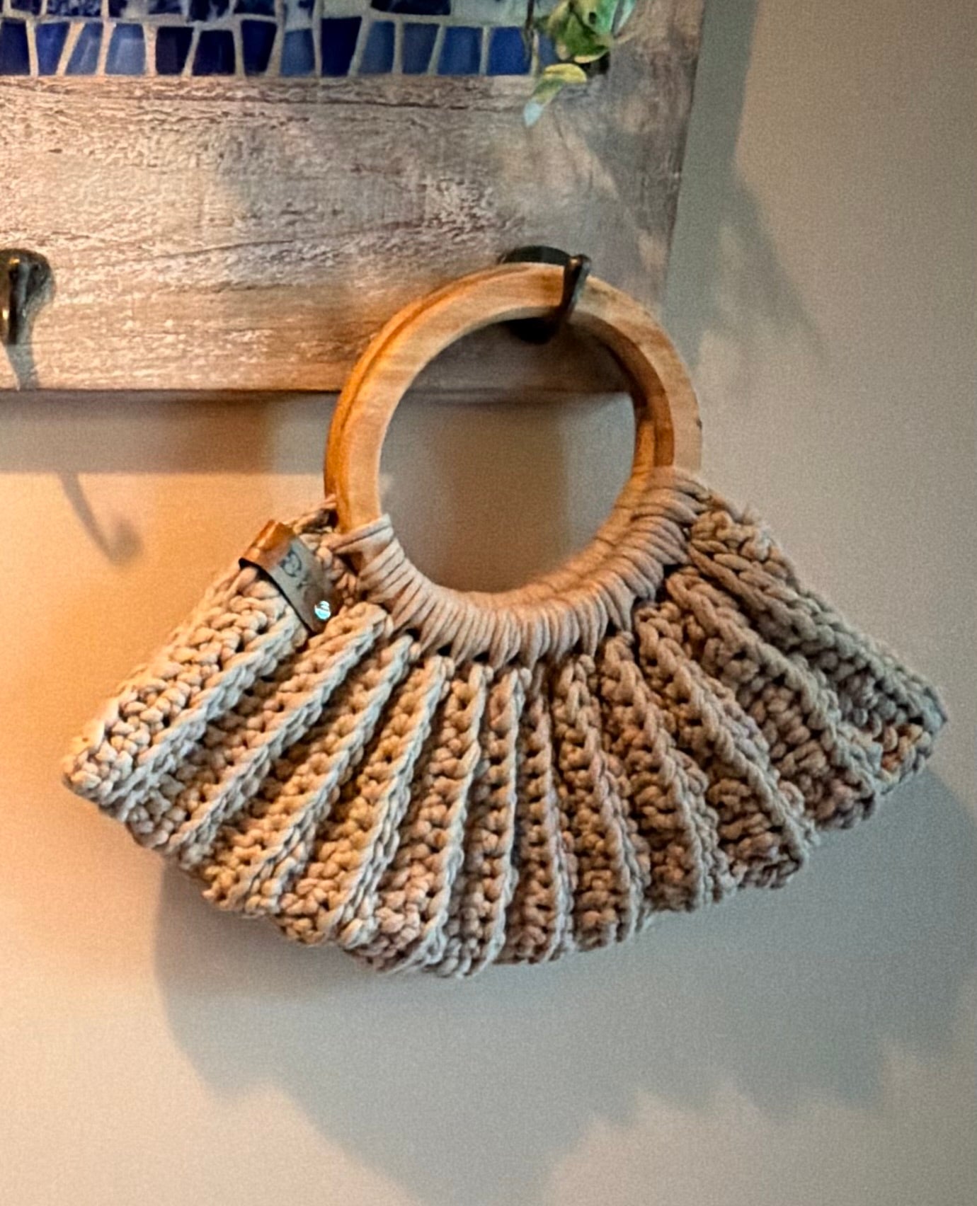 Handmade Crochet Handbag/Purse