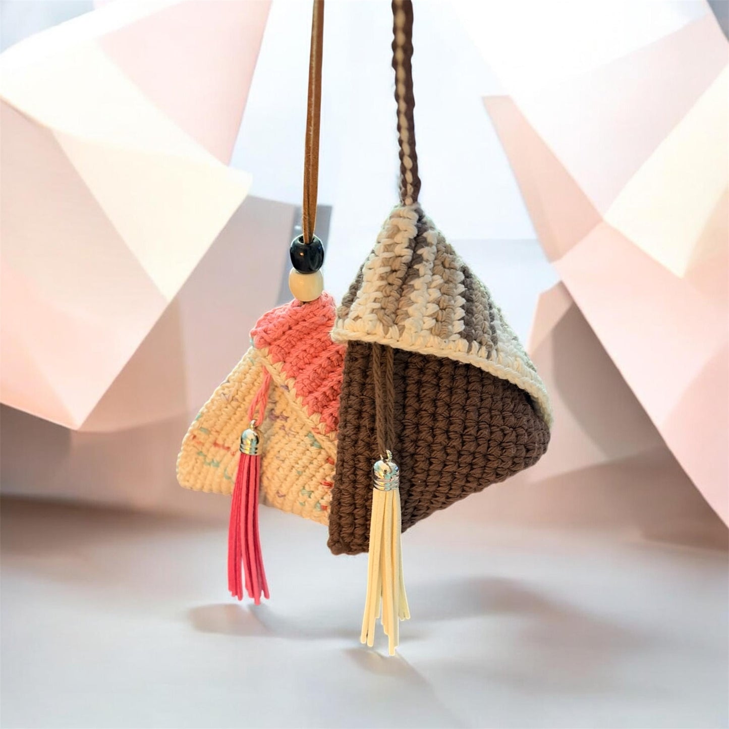 Handmade Crochet Zongzi Pouch/Bag | Available in Multiple Colors