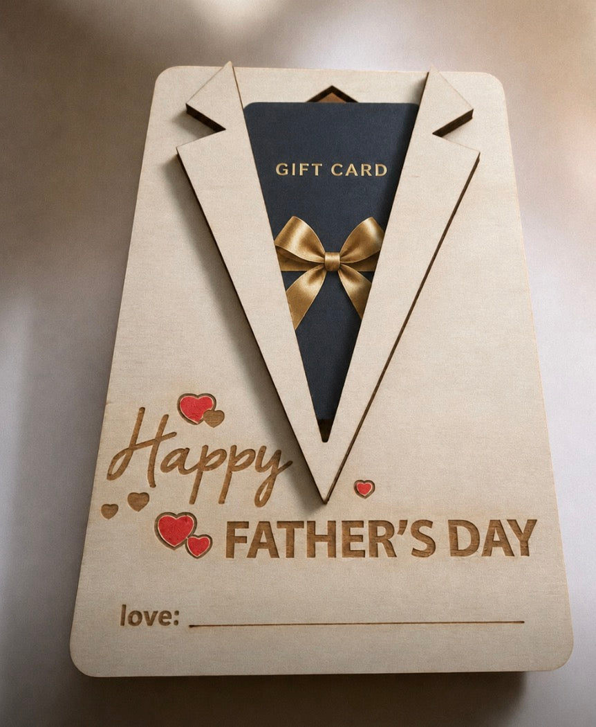 Father’s Day Gift Card Holder